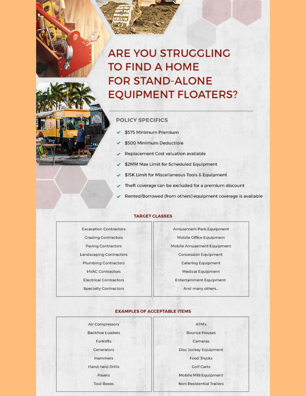 Equipment  Floaters